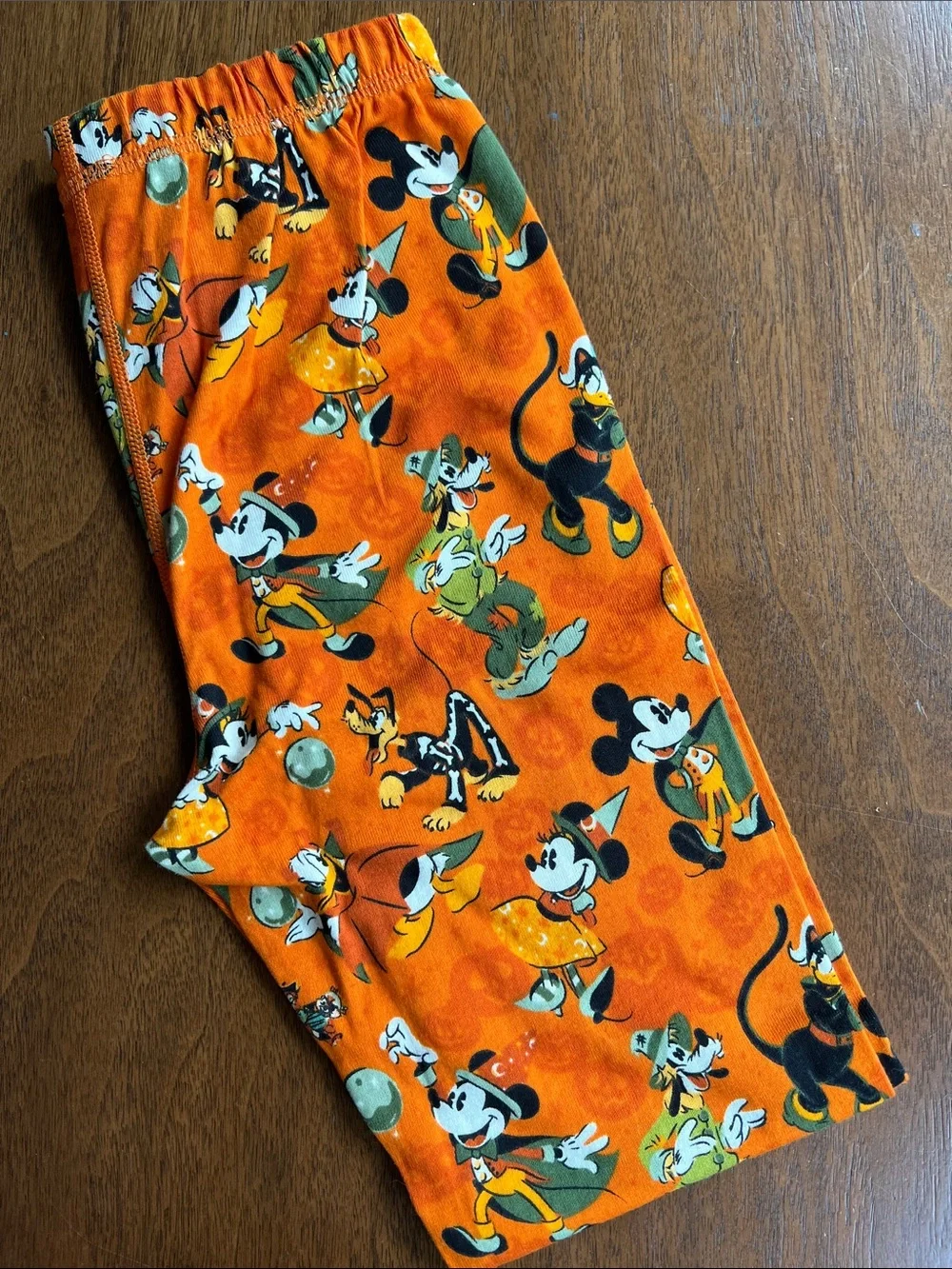 NWT Disney Orange fall pajamas